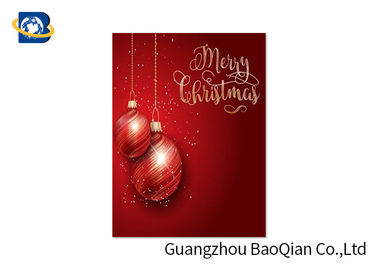 Pretty 3D Lenticular Christmas Cards , Custom Lenticular Business Cards